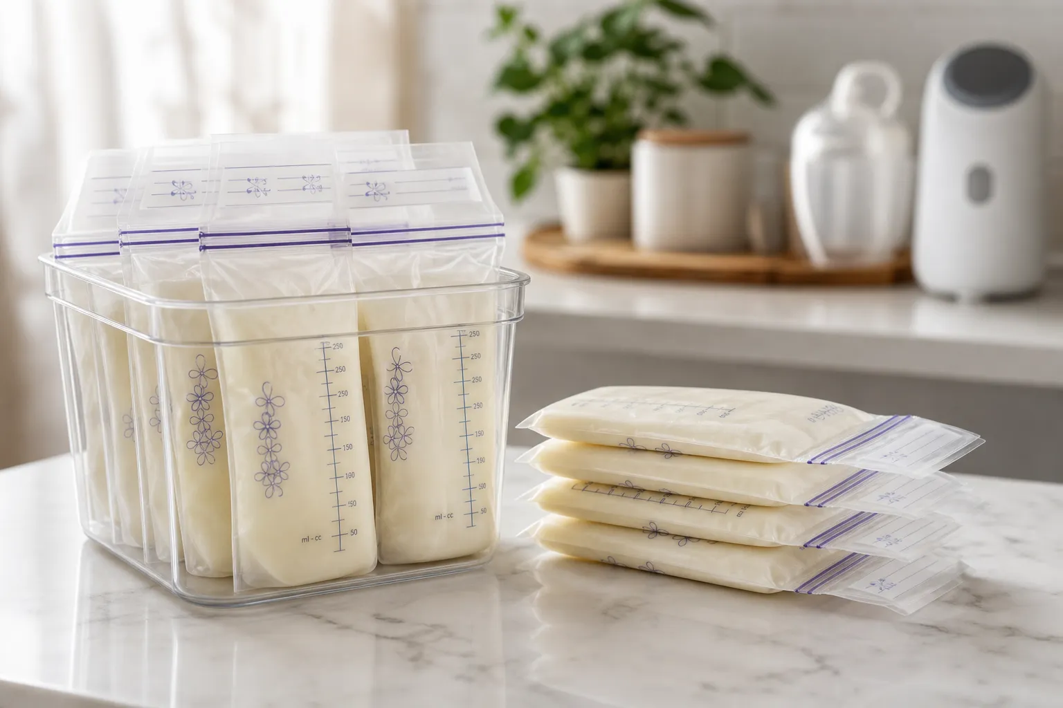 The practical decision criteria for breastfeeding storage bags