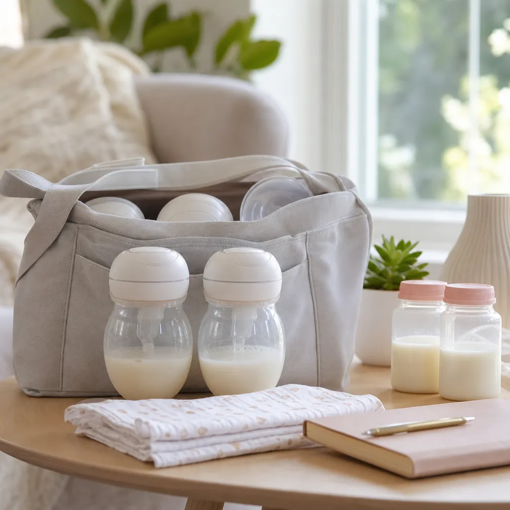 Set up the simplest workable system for how to get more milk pumping