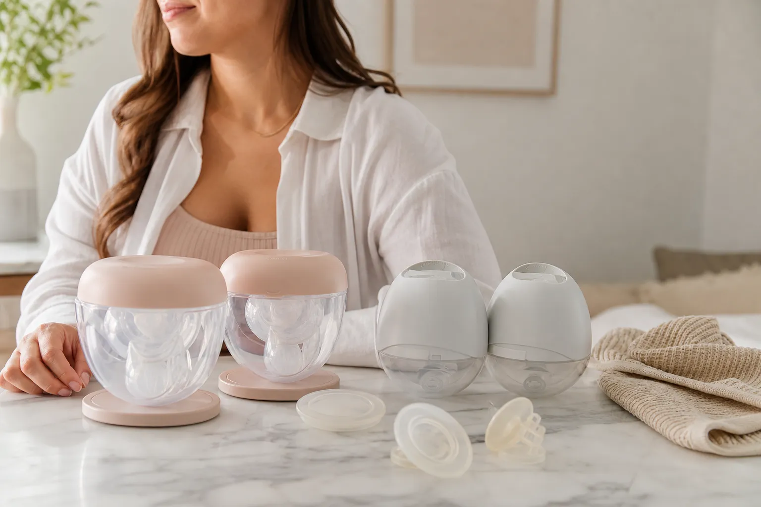 Olivia wearable breast pump vs Elvie for comfort, noise, and cost