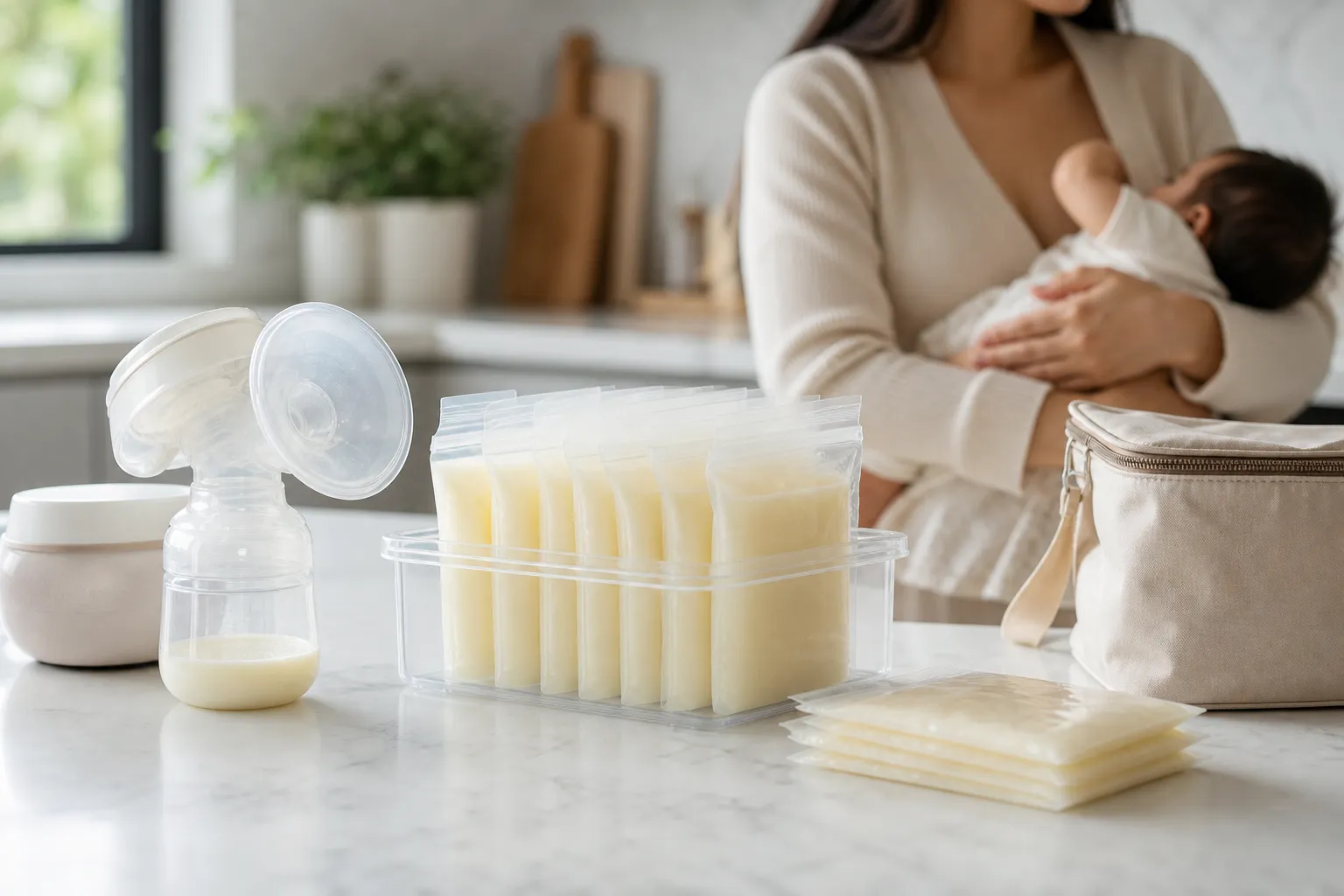 Breast milk storage CDC guidance, translated into real life
