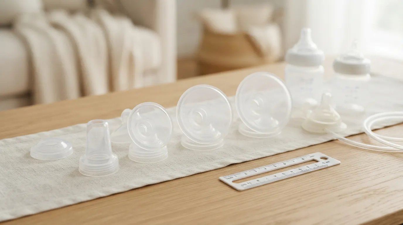 The practical decision criteria for flange sizes for breast pumps