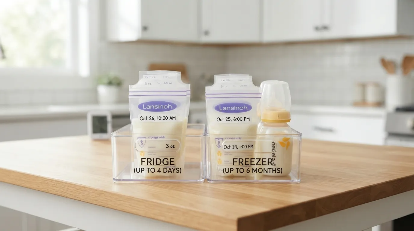 The practical decision criteria for breast milk storage cdc
