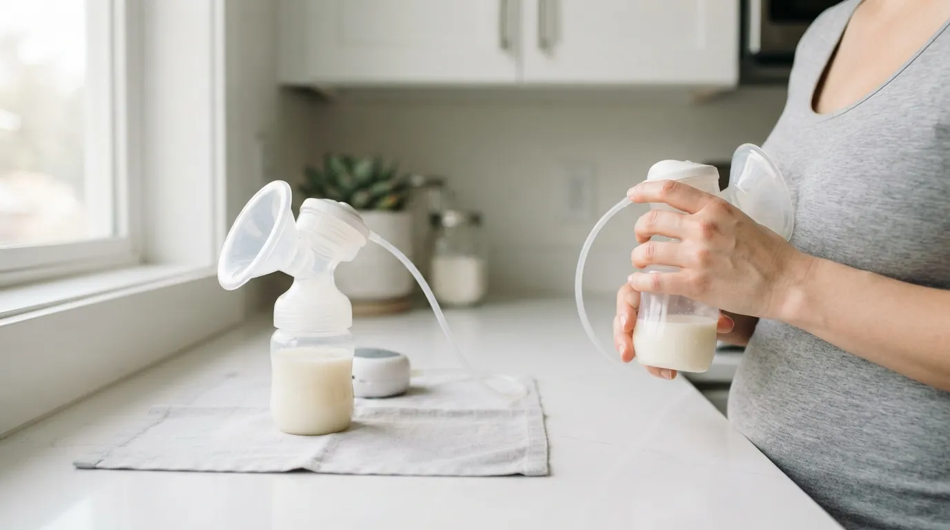 Check whether it is working for how to get more milk pumping