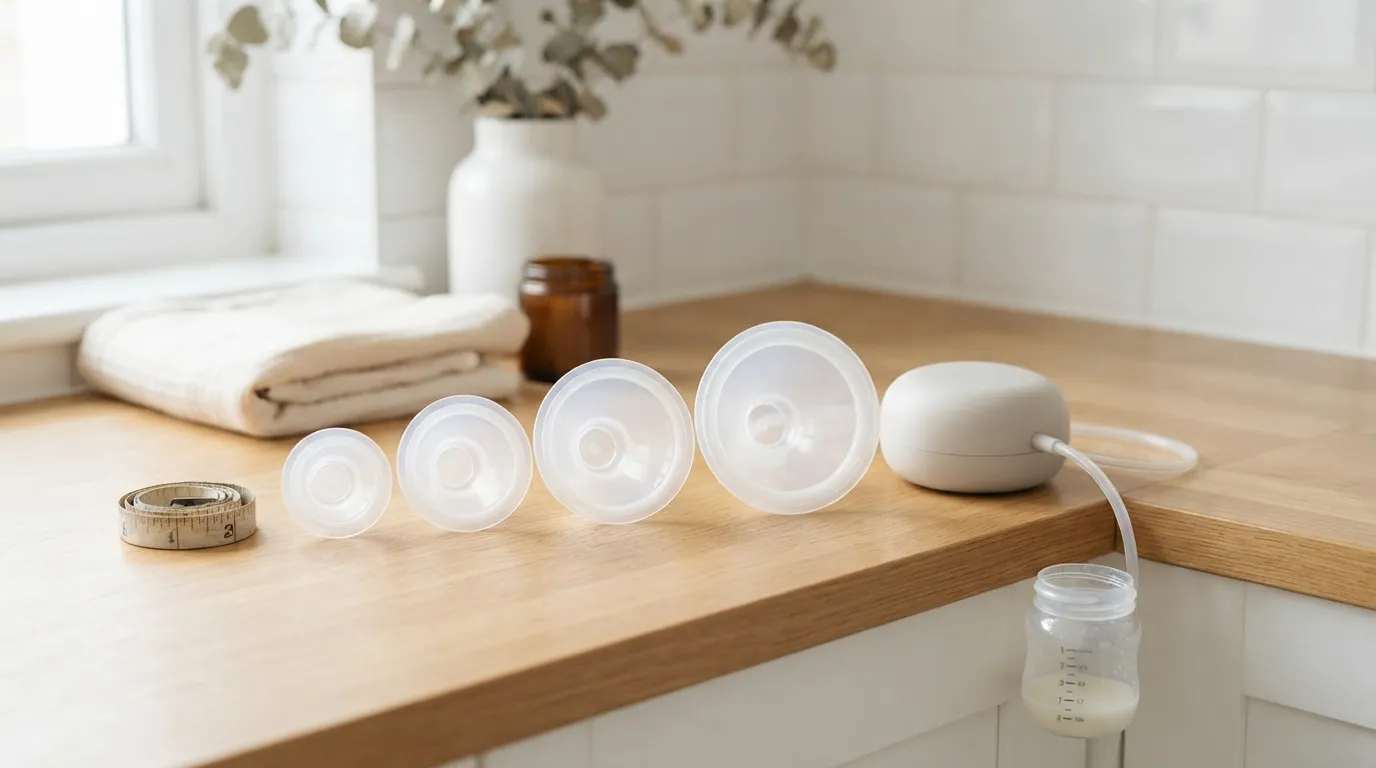 How flange sizes for breast pumps actually work