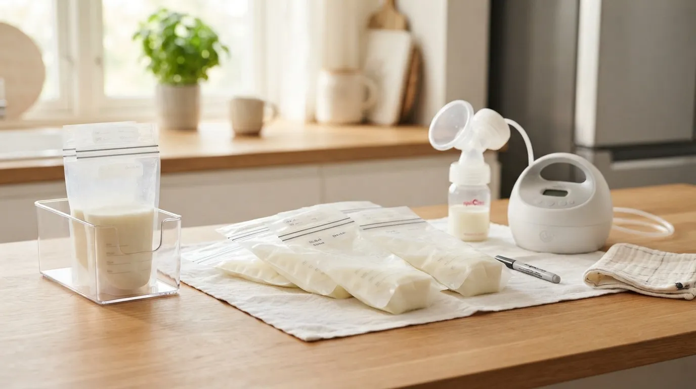 How to choose breast milk storage bags that do not leak