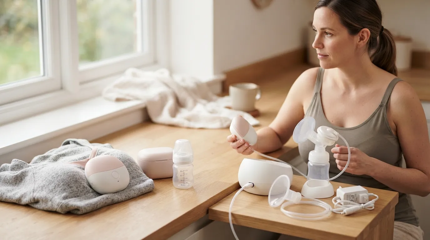 Portable electric breast pump vs traditional setup: what changes